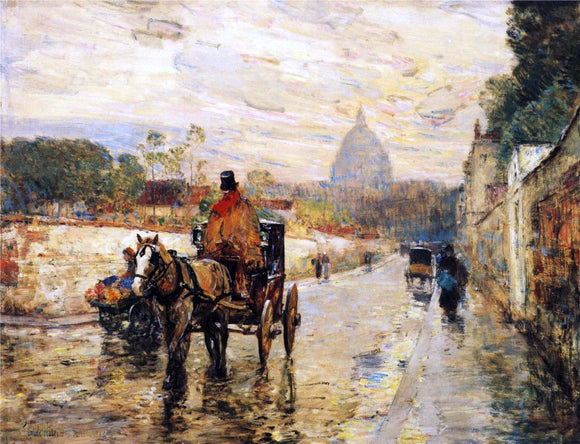  Frederick Childe Hassam La Val-de-Grace, Spring Morning - Art Print