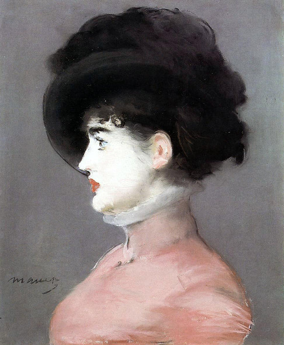 Edouard Manet La Viennoise, Portrait of Irma Brunner - Art Print