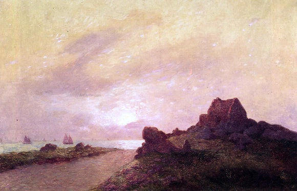  Ferdinand Du Puigaudeau La Vigie de la Romaine au Croisic - Art Print