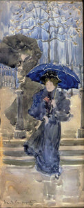  Maurice Prendergast Ladies in the Rain - Art Print