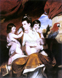  Sir Joshua Reynolds Lady Cockburn and her Three Eldest Sons - Art Print