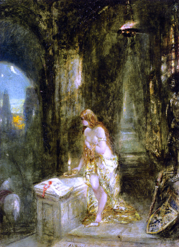  Alfred Joseph Woolmer Lady Godiva - Art Print