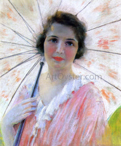  Robert Lewis Reid Lady with a Parasol - Art Print