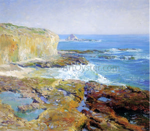  Guy Orlando Rose Laguna Rocks, Low Tide - Art Print