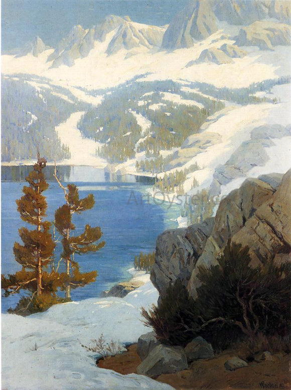  Elmer Wachtel Lake George, Sierra Nevada - Art Print