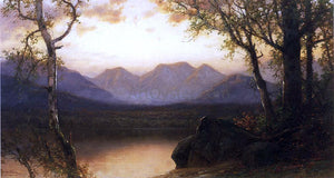  James David Smillie Lake in the Mountains - Art Print