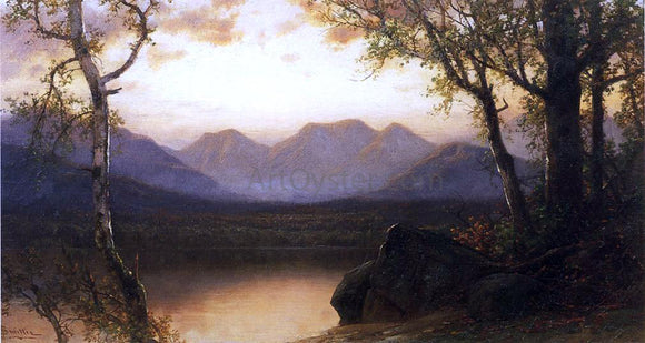  James David Smillie Lake in the Mountains - Art Print