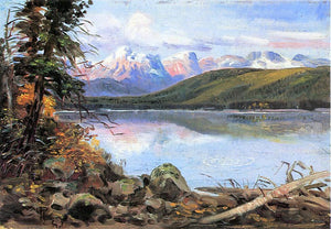  Charles Marion Russell Lake McDonald - Art Print