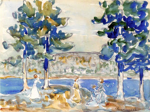  Maurice Prendergast Lake, New Hampshire - Art Print