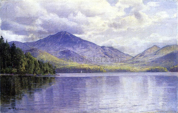  William Trost Richards Lake Placid, Adirondack Mountains - Art Print