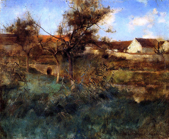  Willard Leroy Metcalf Landscape - Art Print