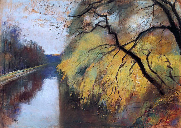  Lesser Ury Landscape - Art Print