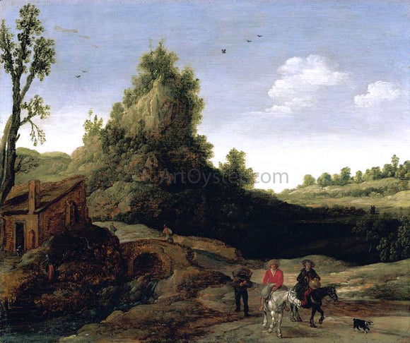  Esaias Van de Velde Landscape - Art Print