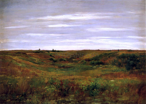  William Merritt Chase Landscape: A Shinnecock Vale - Art Print