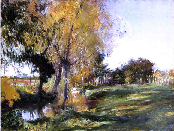  John Singer Sargent Landscape at Broadway - Art Print