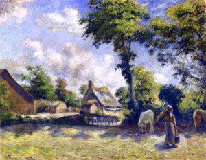  Camille Pissarro Landscape at Osny - Art Print