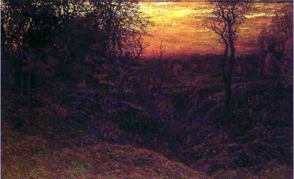  John Joseph Enneking Landscape at Sunset - Art Print