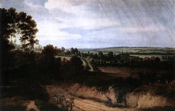  Lodewijk De Vadder Landscape Before the Rain - Art Print