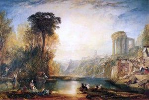  Joseph William Turner Landscape: Composition of Tivoli - Art Print