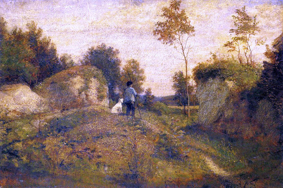  William Morris Hunt Landscape - Art Print