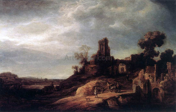  Govert Teunisz Flinck Landscape - Art Print