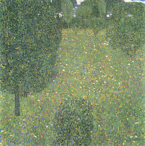  Gustav Klimt Landscape Garden Meadown in Flower - Art Print
