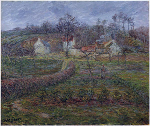  Gustave Loiseau Landscape in a Valley - Art Print
