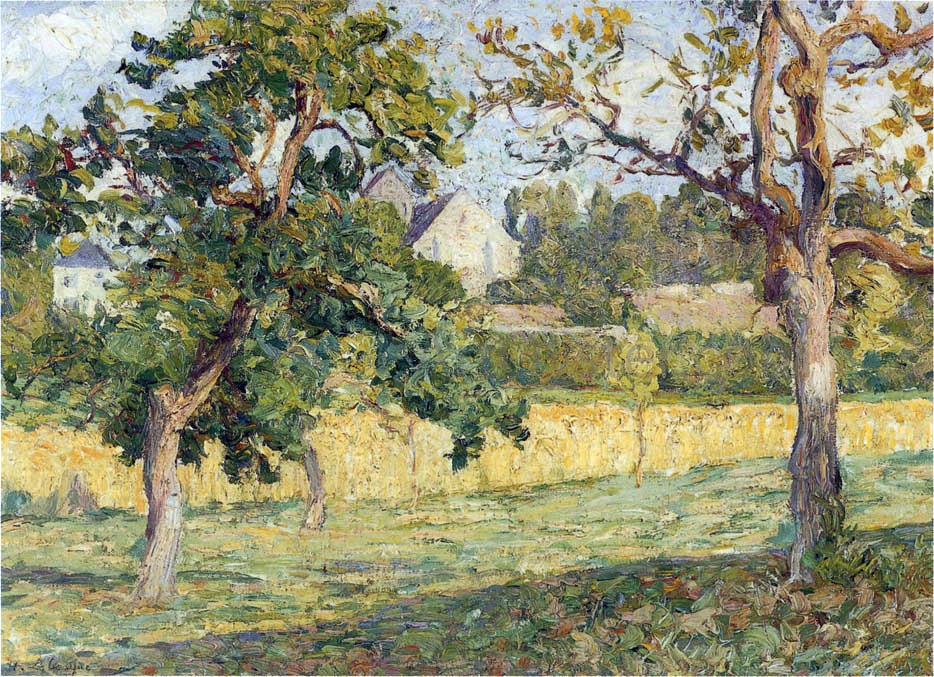 Henri Lebasque Landscape near Campagne Art Print – printoyster.com