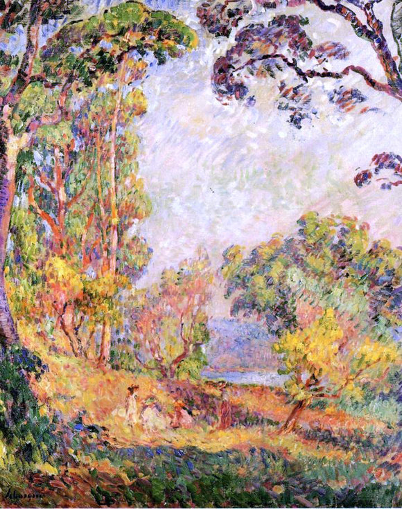  Henri Lebasque Landscape near Cannes - Art Print