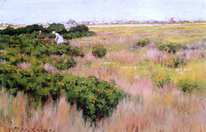  William Merritt Chase Landscape, near Coney Island - Art Print