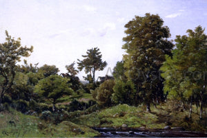  Henri Harpignies Landscape near St. Prive - Art Print