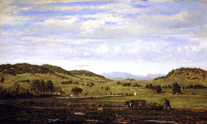  Theodore Rousseau Landscape of Jura, Arbois - Art Print