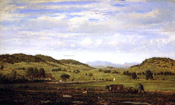  Theodore Rousseau Landscape of Jura, Arbois - Art Print
