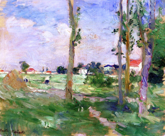  Berthe Morisot Landscape of La Creuse - Art Print