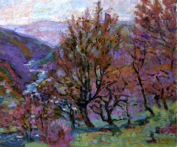  Armand Guillaumin Landscape of La Creuse - Art Print