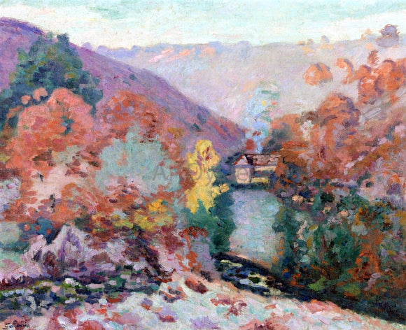  Armand Guillaumin Landscape of La Cruese, La Folie - Art Print
