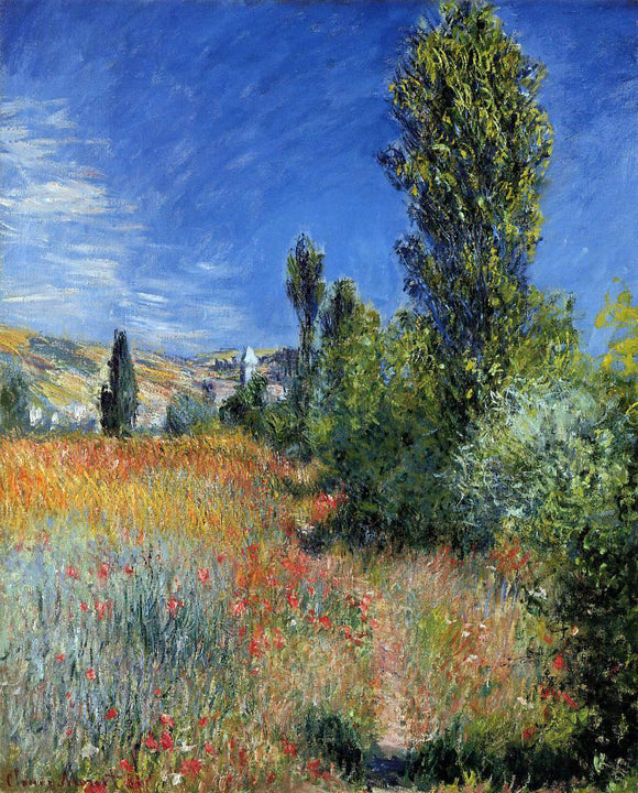  Claude Oscar Monet Landscape on the Ile Saint-Martin - Art Print