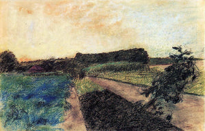  Edgar Degas Landscape on the Orne - Art Print
