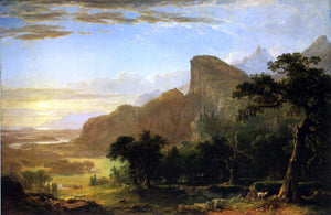  Asher Brown Durand Landscape - Scene from "Thanatopsis" - Art Print