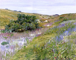  William Merritt Chase Landscape, Shinnecock Hills - Art Print