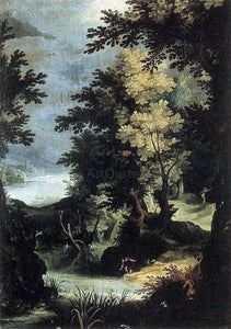  Paul Bril Landscape with a Mythological Scene - Art Print