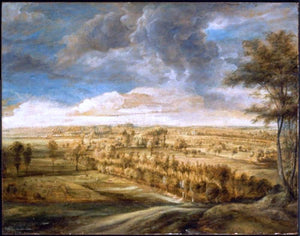  Peter Paul Rubens Landscape with an Avenue of Trees - Art Print