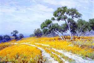  Julian Onderdonk Landscape with Coreopsis - Art Print