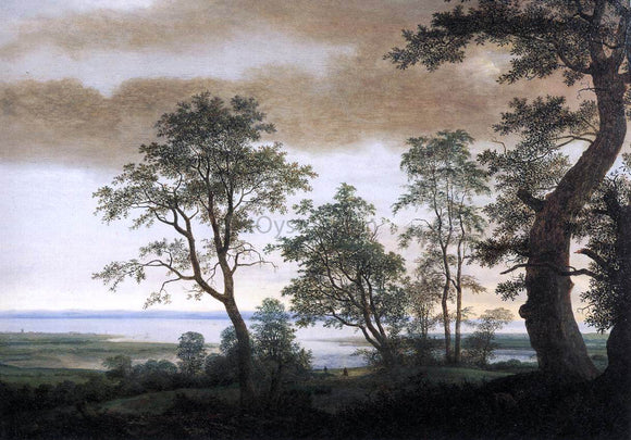  The Younger Cornelis Hendricksz Vroom Landscape with Estuary - Art Print