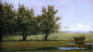  Martin Johnson Heade Landscape with Hay Wagon - Art Print
