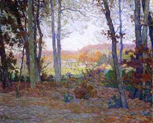  Henri Lebasque Landscape with House in the Woods in Saint Thomas, Antilles - Art Print