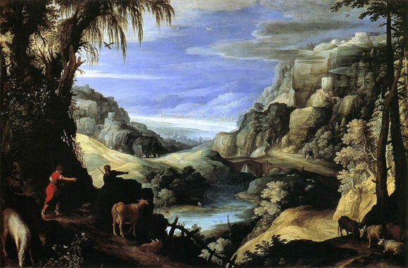  Paul Bril Landscape with Mercury and Argus - Art Print