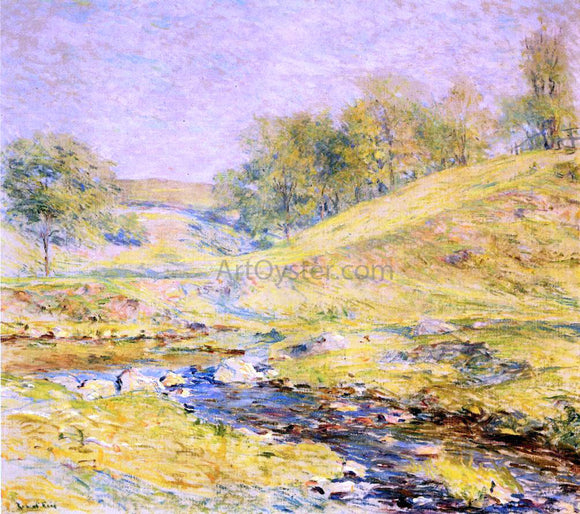  Robert Lewis Reid Landscape with Stream - Art Print