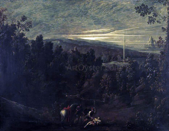  Mastelletta Landscape with the Good Samaritan - Art Print
