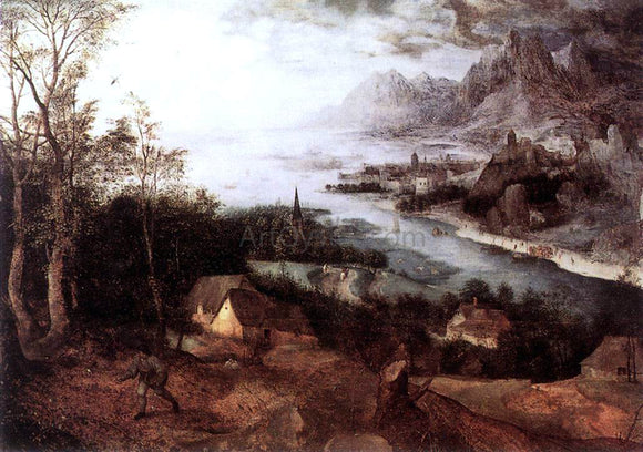  The Elder Pieter Bruegel Landscape with the Parable of the Sower - Art Print